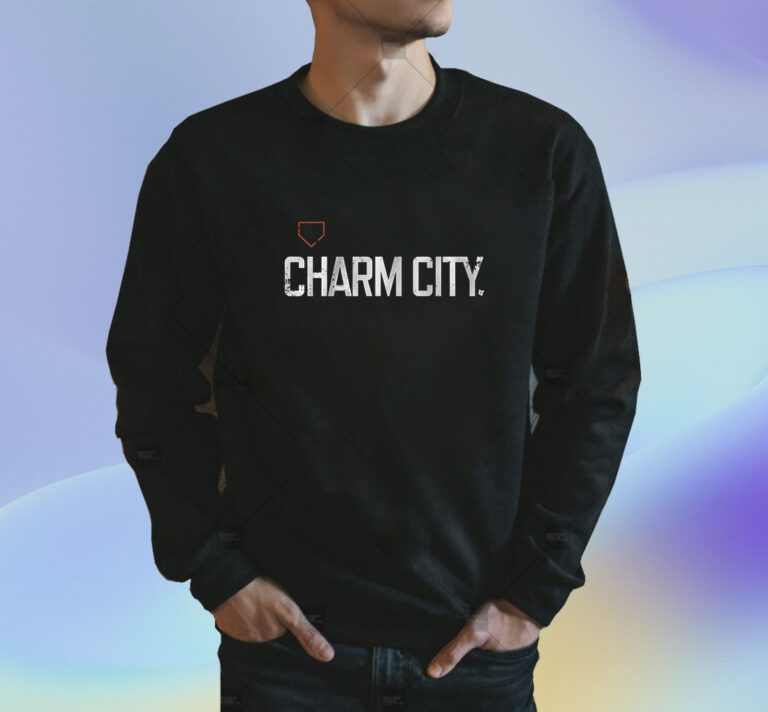 Charm City Baltimore Baseball T-Shirt