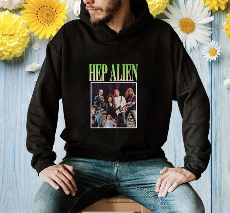 Hep Alien Get the Look Of The Famous Gilmore Girls Rock Band T-Shirt