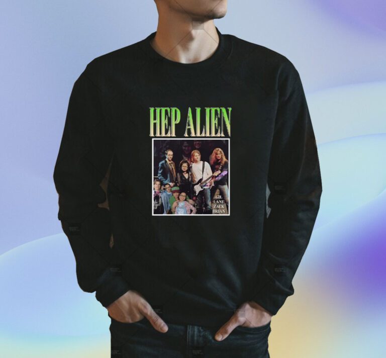 Hep Alien Get the Look Of The Famous Gilmore Girls Rock Band T-Shirt