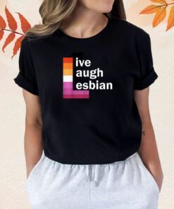 Live Laugh Lesbian Vintage T-Shirt