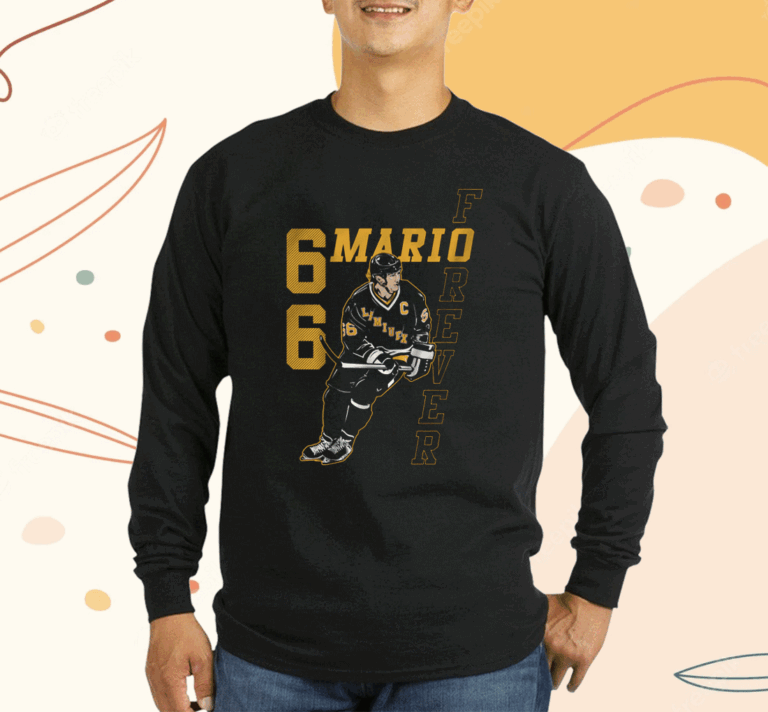 Mario Lemieux Mario 66 Pittsburgh TShirt