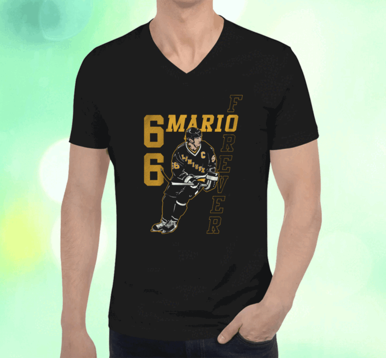 Mario Lemieux Mario 66 Pittsburgh TShirt