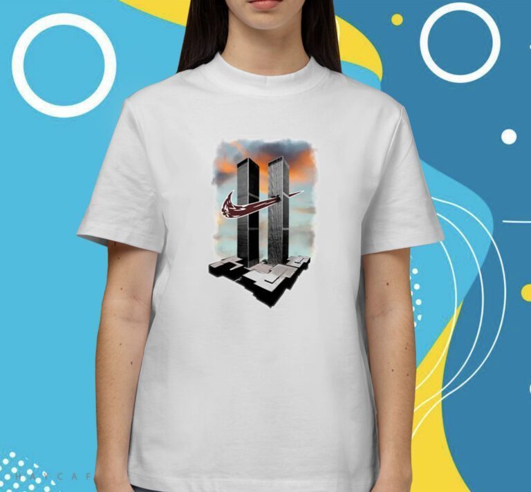 Nike Twin Towers 9 11 Attacks T-Shirt