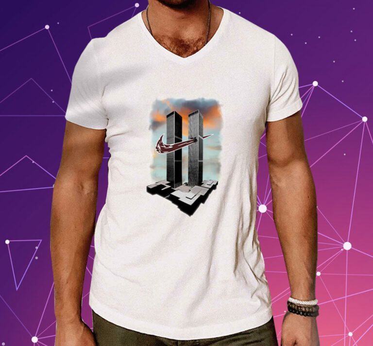 Nike Twin Towers 9 11 Attacks T-Shirt