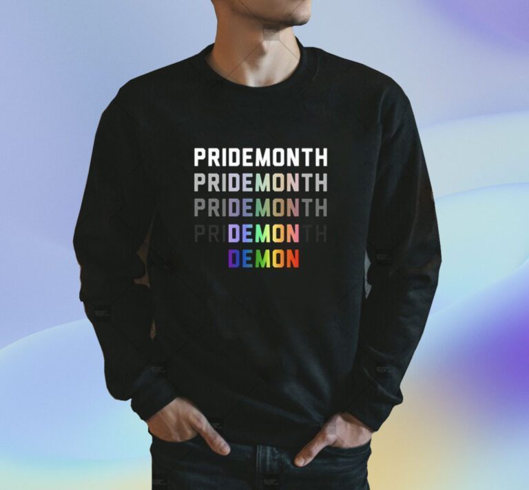 Pride Month Demon LGBT Pride Shirts