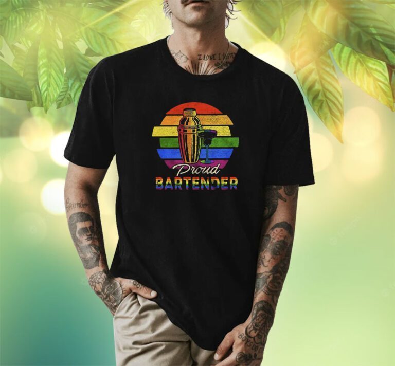 Proud Bartender LGBT Shirts