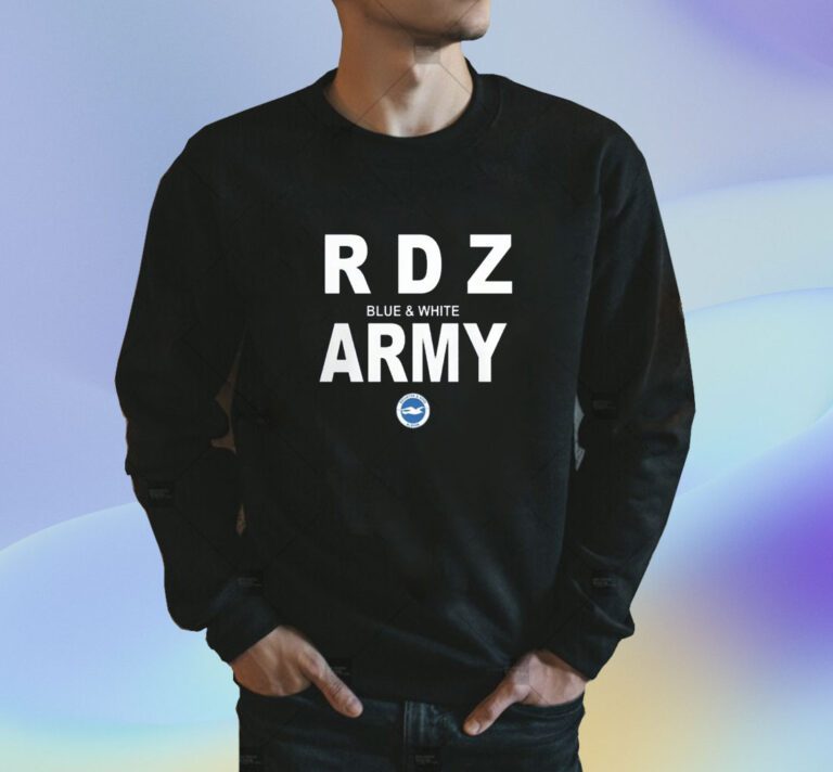 RDZ Blue and White Army T-Shirt