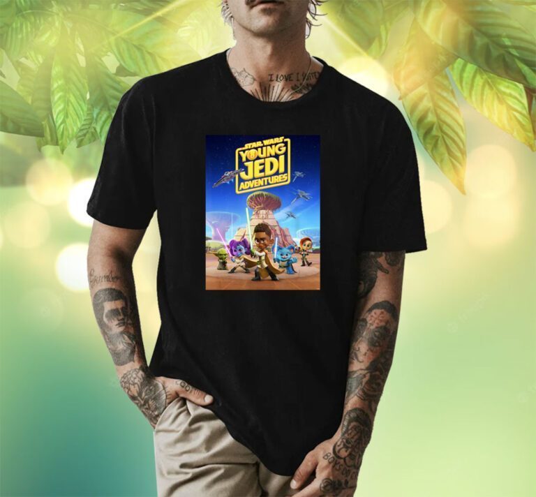 Star Wars Young Jedi Adventures Art TShirt