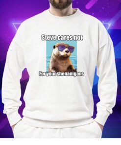 Steve Cares Not For Your Shenanigans T-Shirt