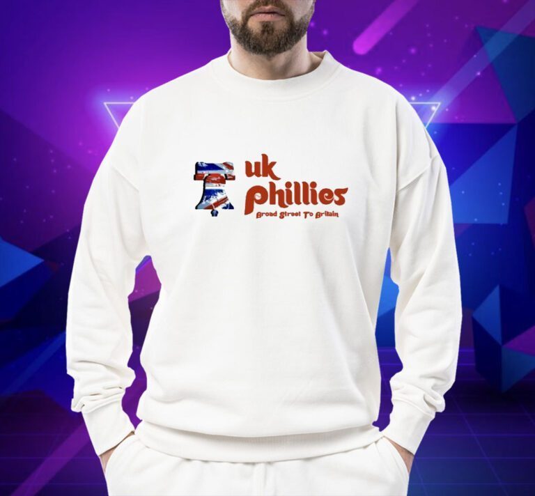 Uk Phillies Broad Street To Britain TShirt