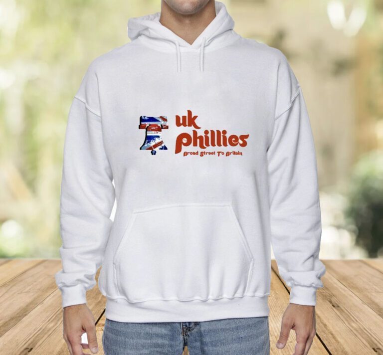 Uk Phillies Broad Street To Britain TShirt