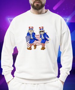 Uncle Sam Griddy Dance Funny 4th Of July Independence Day Shirts