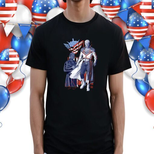 4th Of July Cody Rhodes Full Body Americana Shirts