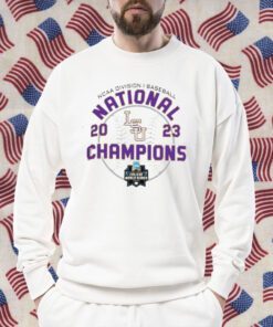 2023 LSU TIGERS NCAA BASEBALL NATIONAL CHAMPIONS SHIRT