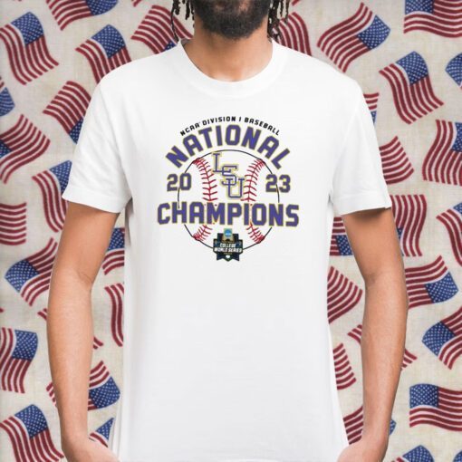 Champion White LSU Tigers 2023 NCAA Vintage Shirt