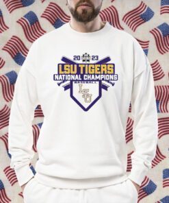 LSU Tigers 2023 NCAA Baseball College World Series Champions Schedule Shirts