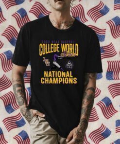 LSU Tigers 2023 NCAA Men's Baseball College World Series Champions Vintage Shirt