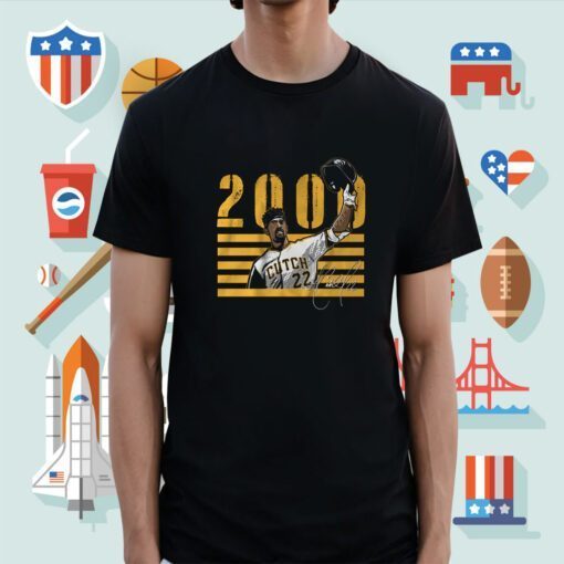 Andrew McCutchen 2,000 Hits Pittsburgh Shirts