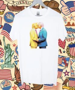 Biden And Trump Kissing TShirt