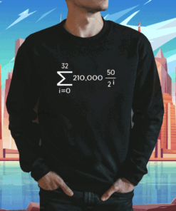 Bitcoin Supply Formula T-Shirt