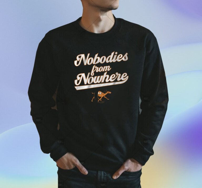 Campbell Baseball Nobodies From Nowhere T-Shirt