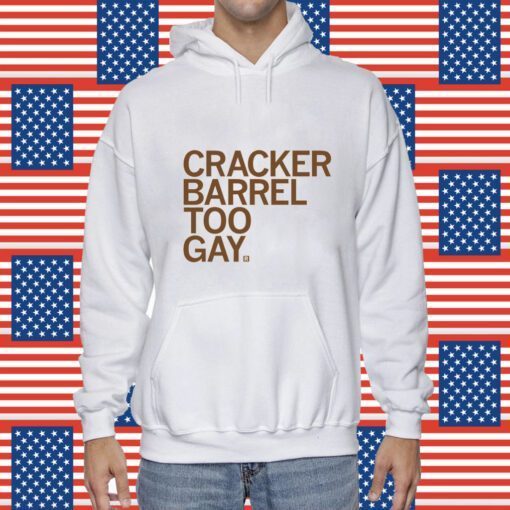 Cracker Barrel Too Gay Tee Shirt