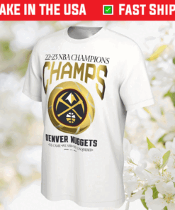 Denver Nuggets NBA Finals Champions Celebration Roster 2023 TShirt