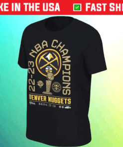 Denver Nuggets NBA Finals Champions Locker Room 2023 Shirts