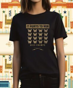 It Hurts to Win Champs Las Vegas Hockey Tee Shirt