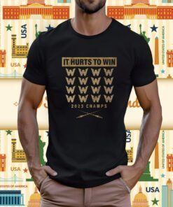 It Hurts to Win Champs Las Vegas Hockey Tee Shirt