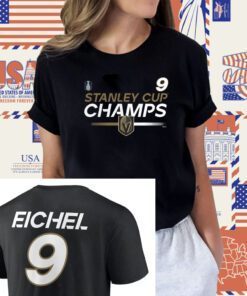 2023 Jack Eichel Vegas Golden Knights Stanley Cup Champions Shirts