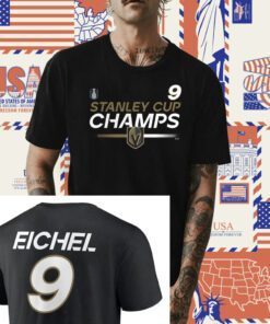 2023 Jack Eichel Vegas Golden Knights Stanley Cup Champions Shirts