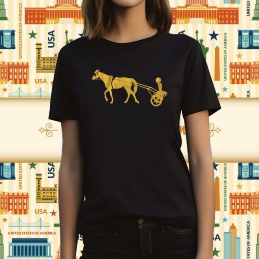 Joker Horse Cart Denver Basketball World Champions T-Shirt