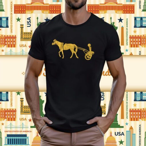 Joker Horse Cart Denver Basketball World Champions T-Shirt