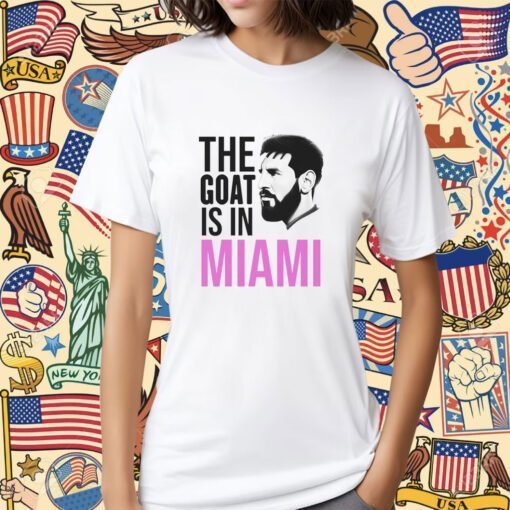 Lionel Messi Inter Miami FC The GOAT Shirts