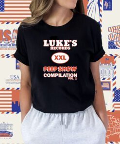 Luke's Records Xxl Peep Show Compilation Vol 1 TShirt