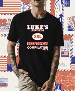 Luke's Records Xxl Peep Show Compilation Vol 1 TShirt