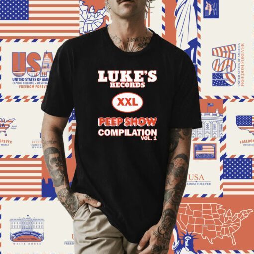 Luke's Records Xxl Peep Show Compilation Vol 1 TShirt