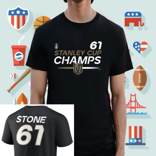 Mark Stone Stanley Cup Champions Vegas Golden Knights TShirt