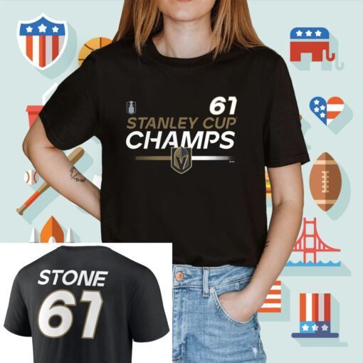 Mark Stone Stanley Cup Champions Vegas Golden Knights TShirt