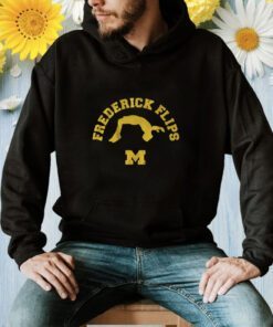 Michigan Gymnastics Frederick Flips TShirt