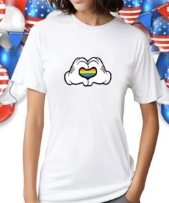 Mickey Heart Hand Pride LGBT Shirts