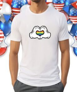 Mickey Heart Hand Pride LGBT Shirts