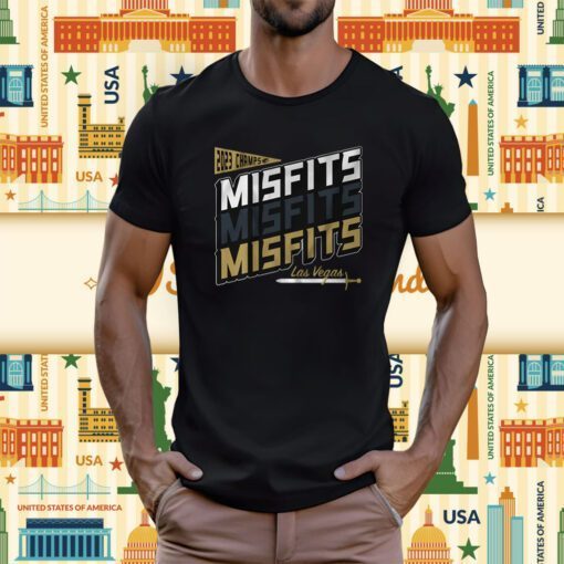 Misfit Champs Las Vegas Hockey Champions 2023 Shirts