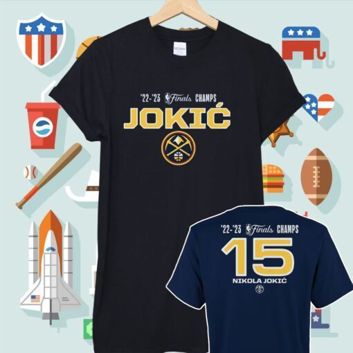 Nikola Jokic Denver Nuggets NBA Finals Champions 2023 Shirts