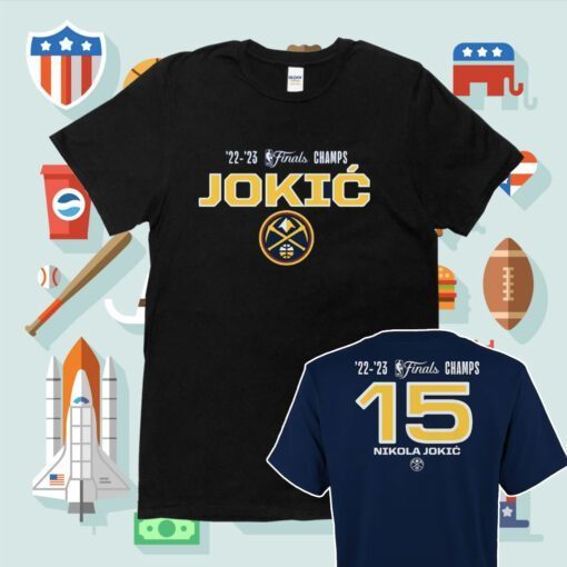 Nikola Jokic Denver Nuggets NBA Finals Champions 2023 Shirts