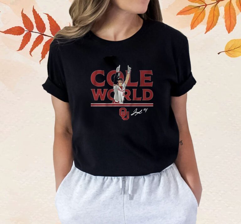 Oklahoma Softball Jayda Coleman Cole World TShirt