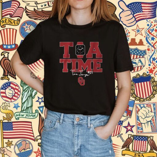 Oklahoma Softball Tiare Jennings Tia Time Shirts