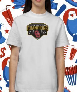 2023 Oklahoma Sooners Softball College World Series Champions TShirt