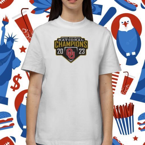 2023 Oklahoma Sooners Softball College World Series Champions TShirt